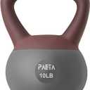 PAETA Soft Kettlebell for Home Fitness Anti-Slip Grip & Wide Handle Design, Soft Kettlebell Set, Gentle Floor-Friendly Impact 10lbs for Home Functional Training