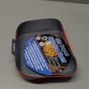 Silicone Liners Square for Air Fryer, 2 Pcs Non-stick Food-grade Reusable Basket Silicone Pot Baking Tray Airfryer Accessories, Top Size 9 inches, Bottom Size 8 inches