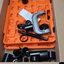 VEVOR Ball Joint Press Kit, 25 pcsTool Kit, C-Press Ball Joint Remove and Install Tools, for Most 2WD and 4WD Cars, Heavy Duty Ball Joint Repair Kit for Automotive Repairing
