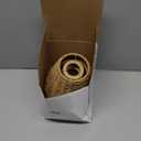 2 Pcs Small Clip-on Chandelier Rattan Lamps Set Shade Scalloped Lampshade 3"top x 6"bottom x 5-1/4"slant Height Empire Brown Lamp Shade Chandelier or Accent Lamp (Paper Rope,Naturals)