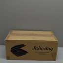 8X8 3-Compartment 50-Pack Plastic Clamshell Takeout Food Trays Heavy Duty Togo Disposable Box Carryout Meal Prep Packaging Catering Hinged Containers With Secure Snap Lid (Formerly FULING)