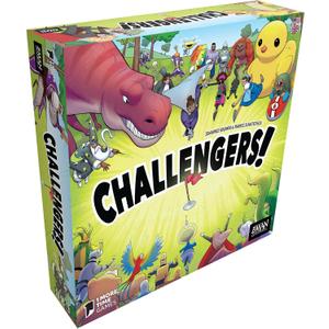 Asmodee Challengers Card Game - Assemble Your Dream Team and Capture The Flag! Deck Management Strategy Game, Fun Family Game for Kids and Adults, Ages 10+, 1-8 Players, 45 Min Playtime