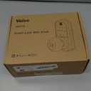 Veise VE018 Smart Knob Handle Lock - Fingerprint, App Control, Keyless Entry for Front Door and Bedroom, Electronic Digital Keypad, Auto Lock, Remote Access Sharing, IP55 Weatherproof, Satin Nickel