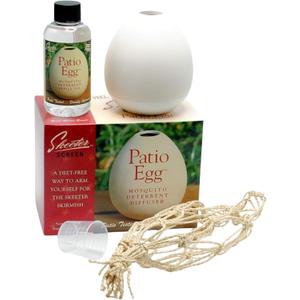 Skeeter Screen Patio Egg Diffuser  Decorative Essential Oil Set with 3-Month Supply  No Flame or Power  Includes Beaker & Netting  Patios, Garages, Stables  Covers Up to 300 Sq Ft Skeeter Screen Patio Egg Diffuser  Decorative Essential Oil Set with 3-Month Supply  No Flame or Power  Includes Beaker & Netting  Patios, Garages, Stables  Covers Up to 300 Sq Ft