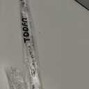 2 Pack 36 Inch Universal Drapery Pull Rod Invisible Clear Curtain Wand for Easier Opening and Back (Acrylic, 36")