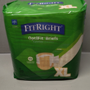 MEDLINE FITEXTRAXLG FITEXTRAXLGZ FitRight Extra Briefs (Pack of 20) (59-66")