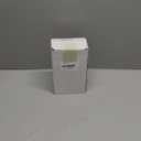 2 in 1 Olive Oil Vinegar Dispenser Cruet, Clear Glass Vinegar and Oil Bottles, Double Pourer Spout Oil Dispenser Bottle for Kitchen Cooking Container (8.1 Ounces)