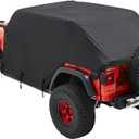 Bestop All Weather Trail Cover - Jeep '07-18 Wrangler JK / '18-22 JL 4-Door (Black, Trektop)