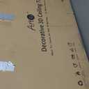 Art3d 12-Pack Drop Ceiling Tiles 2x4 Ft, PVC Decorative Ceiling Covering Panels for Basement Kitchen Bathroom, 24x48 Inch, Cover 96 Sq. Ft, Smooth Black