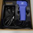WEP 960-V Plastic Welder Kit 110V with LED Lights with 200 Hot Staples and Pliers for Car Bumper Plastic Welding, Plastic Gas Tank Repair, a Great Automotive Tools for Mechanics (Blue)