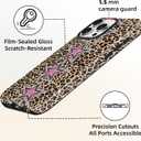 Lumen for iPhone 13 / iPhone 14 Case, Compatible with Magsafe, Leopard Y2K