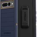 OtterBox Defender Series Case for Google Pixel 7 Pro (Only) - Holster Clip Included - Microbial Defense Protection - Non-Retail Packaging - Blue Suede Shoes