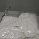 Amazon Basics 2-Piece Quick-Dry Oversize Bath Towel, 100% Cotton, 54" x 30", White