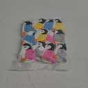 Kasyat 12 Pieces Mini Plush Penguin Stuffed Toys Animal, Cute Small Baby Penguin Stuffed Doll Keyholder Bag Pendant Birthday Party Favor Present for Mother's Day Boys Girls Gifts(Vibrant Style)