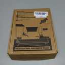 KEENTECH Pneumatic Pin Nailer 23 Gauge, Pin Nail6Gun with 2160pcs 5/32" to 1" Pin Nails, Headless Air Micro Pinner with Exceptionally Low Jam Rate for Cabinets, Interior Decoration, Windows, Crafts (Silver)