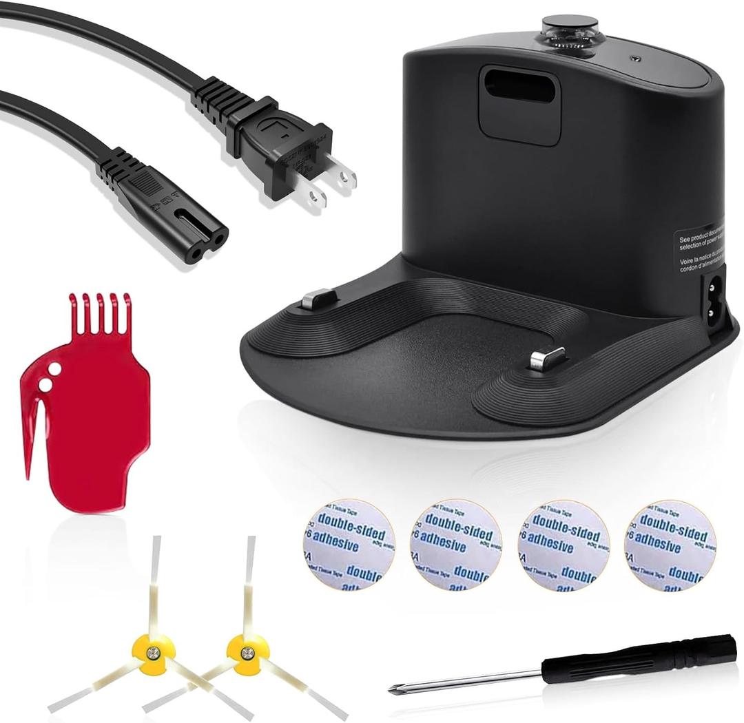 roomba Charger, Roomba Charging Dock, Replacement Roomba Docking Station for Roomba e5 e6 i1 i3 i4 i6 i7 i8 500 600 700 800 900 Series - Charger ADF-N1 17064 17170
