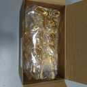 12 Pcs Gold Bow Napkin Rings, Metal Butterfly Napkin Holders for Dinner Parties Wedding Banquet Table Setting Family Gatherings Table Decoration