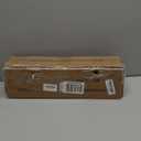 Double Curtain Rods, Wrap Around Curtain Rod for Windows, Internal Splicing 1'' Front and 5/8'' Back Adjustable Curtain Rod with Aluminum Finials and Brackets (Dark Bronze, 28-86")