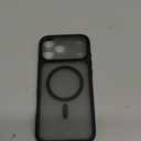 TOCOL for iPhone 17 Pro Case, Compatible with Magsafe, Built-in Magnetic Ring, Full Camera Protection, Drop Protection, Translucent Matte for iPhone 17 Pro Phone Case 6.3 inch (Black)