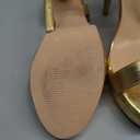 MERUMOTE Women's Platform Heels Sky High Heel Sandals Party Bridal Evening Shoes (10, Gold Matte)