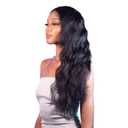 Shake N Go Virgin Remy Hair Weave Glossy 3 Bundles Body Wave 20"22"24" (Color:NATURAL)