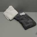 2Pcs Baby Hooded Towel,31 * 31 in Toddler Bath Towels for Newborn Babies,Toallas de Bao para Bebe,Organic Infant Kids Boy Essentials 1-3 (2pcs,white Bear+gray Elephant)