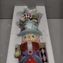 Kurt Adler 24-Inch Alice Teacup Party Hat Nutcracker (Height 23.5 Inches, Multicolor)