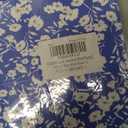 PLOKNRD Women's Casual Dress Summer Short Sleeve T-Shirt Dress Crew Neck Basic Dresses 2025 (Blue White Flower) S