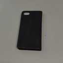 QLTYPRI Case for iPhone SE 2022 5G/SE 2020/8/7, Premium PU Leather Cover TPU Bumper with Card Holder Kickstand Magnetic Adsorption Flip Wallet Case - Black