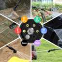 Freelander cPX4000 Portable Cordless Pressure Washer with 5 Gallon Tank & 4 Wheels, 725 PSI True Pressure, 2 x 4.0Ah Battery Power Washer for Car Washing, Outdoor Rinsing and Shower