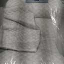 MABOZOO Neck Pillows for Recliners with Pocket,Headrest Cushion for Neck Pain Relief and Cervical Support,Recliner Head Pillow for Side Sleeping at Home, Office or Traveling (Grey & White)