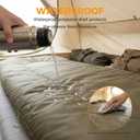 NEWBULIG Double Sleeping Bag for Adults, XL 2 Person Sleep Bag, Army Green