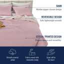 Izod 100% Cotton Percale Pre-Washed Quilt Set, Ultra-Soft & Reversible Bedding, Full/Queen Sheet Set, Wrinkle-Resistant 3-Pc Cotton Bedspread w/Matching Shams, All-Season Comfort - Pink Mosaic | Pre-Washed, Ultra-Soft, Reversible Bedding, Sheet Set, Wrinkle-Resistant, Bedspread with Matching Shams, All-Season Comfort