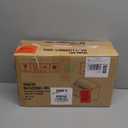 Double Layer Bread Box With Golden Trim for Countertop, Wooden Bread Container for Kitchen Counter, Corner Bread Storage (Green)