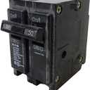 Eaton BR250 2" 50 Amp Double Pole Interchangeable Circuit Breaker
