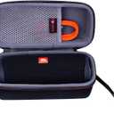 XANAD Hard Case Compatible with JBL Flip 7/6 /5 Essential or Sono Roam 2/1 Waterproof Portable Speaker- Travel Carrying Storage Protective BagGray (Grey)