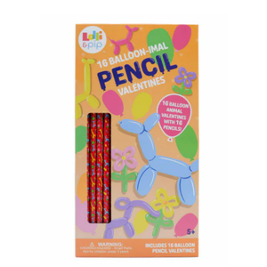 Lolli & Pip™ Balloon-imal Valentine's Day Exchange Pencils, 2 Pack 
