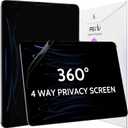 360 Privacy Screen for iPad Air 5th/4th Gen & iPad Pro 11 (2018-2022), Anti Glare Blue Light Spy Filter Private Cover, High Sensitive Bubble-Free Easy Install Black Security Protector