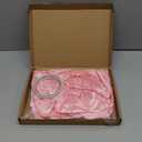 Suncalla 3 Pcs 2 ft Large Pink Bow Decorations Big Satin Bows Hanging Wall Decors for Wedding Coquette Birthday Backdrop Bridal Shower Bachelorette Room Fireplace Party Supplies