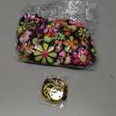 Haysandy 70s 80s Women Hippie Costume Set Disco Outfit Peace Sign Earring Necklace Headband Dress for Women Halloween Party (Large)