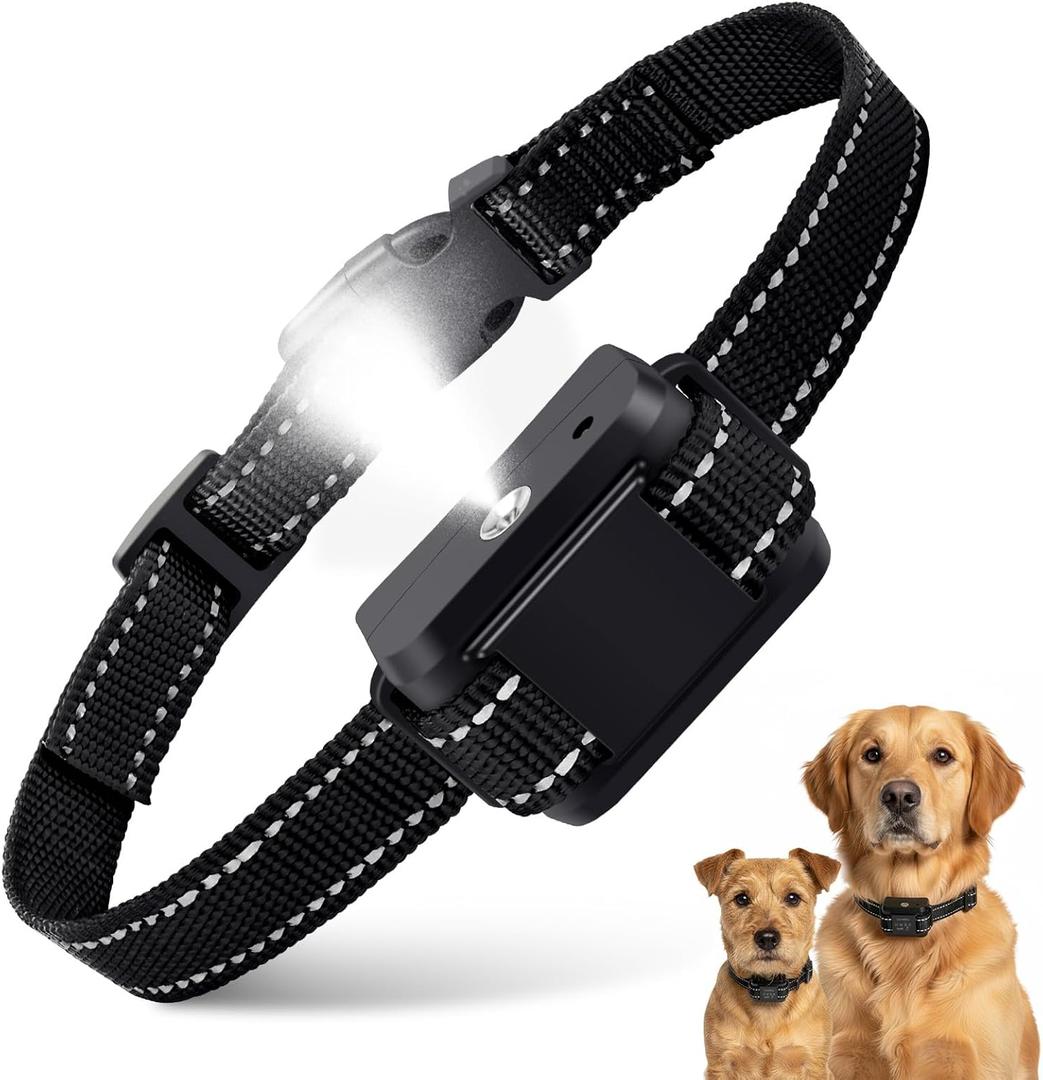Citronella Bark Collar for Dogs [No Spray Refill] Spray Dog Training Collar, Anti Barking Training Collar with 5 Adjustable Sensitivity Beep Vibration Spray Bark Collar for L/M/S Citronella Dog Collar