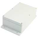 ABS Plastic Junction Box Dust-Proof Waterproof IP65 Indoor Outdoor Electrical Enclosure Box Universal Project Enclosure with Fixed Ear Grey 230mmx150mmx85mm 9 x 5.9 x 3.3 Inches