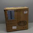 Ceiling Fan with Lights, 16 Inch Caged Ceiling Fan Lights Remote Control Small Industrial Ceiling Fan Light Fixture Flush Mount Farmhouse Light 8 Speeds Bladeless Lights for Bedroom Kitchen, Black 