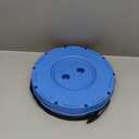 Upgraded Foldable Stool Thickened, Portable Collapsible Stool Retractable Stool for Fishing, Hiking Tours, BBQ, Parties, Outdoor Activities (Blue, 1pack)