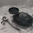 MUMTOP Bird Baths for Outdoors-Metal Outdoor Bird Bath - Vintage Lotus Birdbaths with Flower Planter, Bird Feeders for Outside, Garden, Patio, Lawn Decor (green)