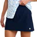 HUK Women's Tide Point Performance Skort +30 UPF Sun Protection Skirt (Blue, XS)