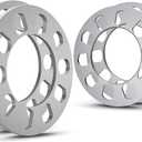 4PCS Universal Wheel Spacers 3/10 Inch (7.8mm) for 5 Lug Wheel Spacers Vehicles Fits Bolt Patterns 5x4.25, 5x110, 5x112, 5x4.5, 5x115, 5x120, 5x4.75, 5x5.0 Cars & Light Trucks