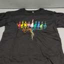 Colorful Cat Menorah Jewish Kitten Hanukkah Chanukah Women Premium Tri-Blend T-Shirt, Size S