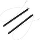 Gledewen Trailer Tailgate Lift Assist Replacement Spring, Compatible with Trailer Tailgate Lift Assist Kit, Trailer Ramp Spring, Cable and Chain Assembly (2PCS), Left Driver & Right Passenger