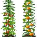AMAGABELI GARDEN & HOME 2 Pack Tomato Cages for Garden Plant Support 42 Inch Stakes Metal Garden Climbing Plants Trellis Plants Vegetables Tower Potted Pea Bean Cucumber Flowers Outdoor